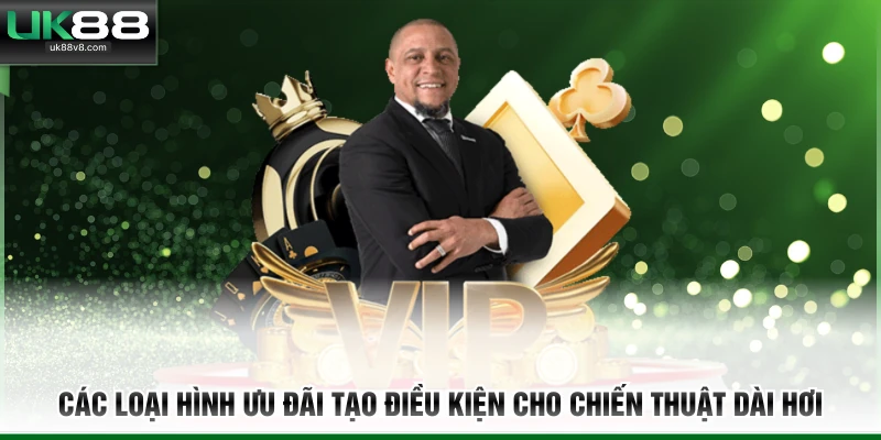 Các loại hình ưu đãi tạo điều kiện cho chiến thuật dài hơi