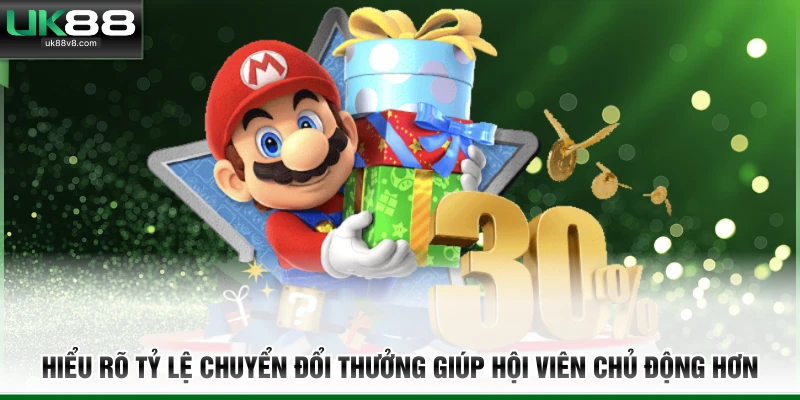 Hiểu rõ tỷ lệ chuyển đổi thưởng giúp hội viên chủ động hơn