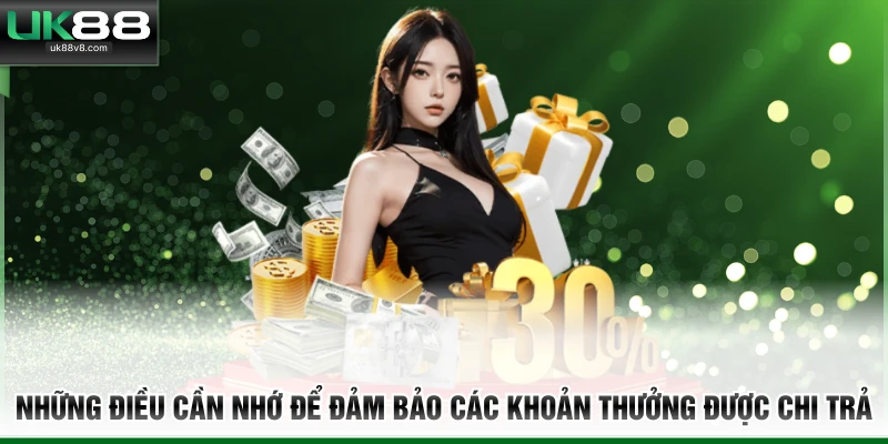 Những điều cần nhớ để đảm bảo các khoản thưởng được chi trả 