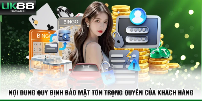 Nội dung quy định bảo mật tôn trọng quyền của khách hàng