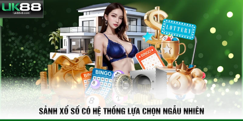 Sảnh xổ số có hệ thống lựa chọn ngẫu nhiên
