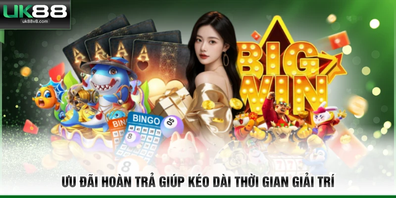 Ưu đãi hoàn trả giúp kéo dài thời gian giải trí