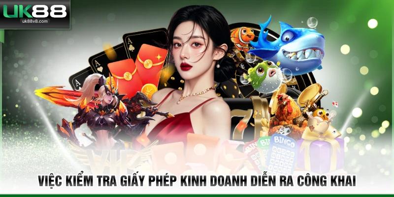 Việc kiểm tra giấy phép kinh doanh diễn ra công khai