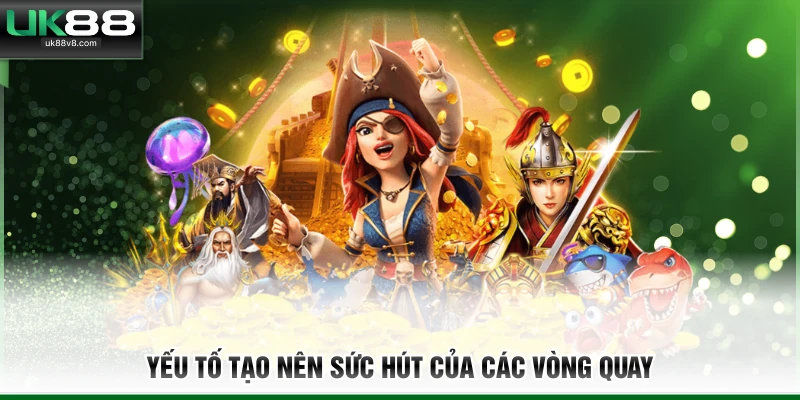 Yếu tố tạo nên sức hút của các vòng quay